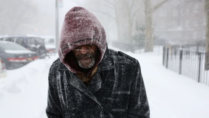 homeless in cold weather climates